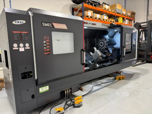 SMEC, CNC-draaibank met aangedreven gereedschap, C-as, Y-as en hydraulische bril - Afbeelding 8